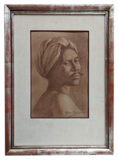Tekening kopen van de Brugse kunstenaar Flori Aerts