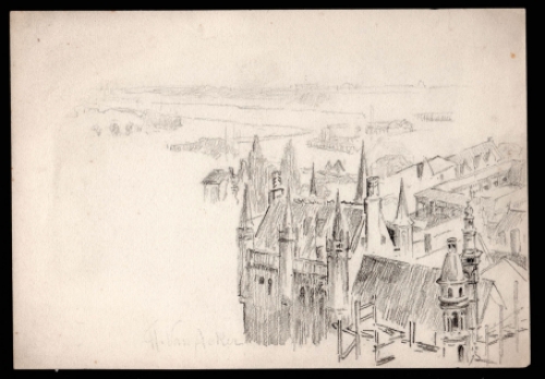 Potloodtekening van Flori Van Acker kopen