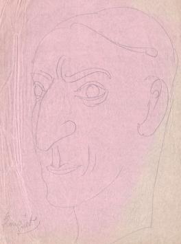 Kunstwerkje van de Belgische tekenaar Pierre-Louis Flouquet