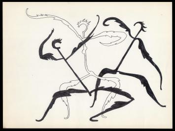 Futuristische tekening van Flouquet kopen