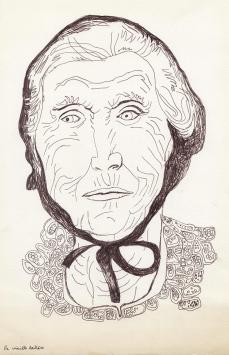 Het melkmeisje van de Belgische tekenaar Pierre-Louis Flouquet