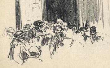 Studieschets van Frans Masereel kopen