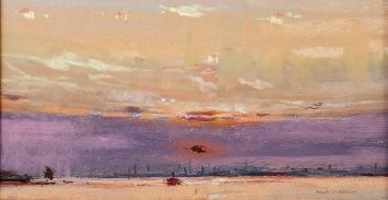 Pastelschilderij door Franck Mortelmans