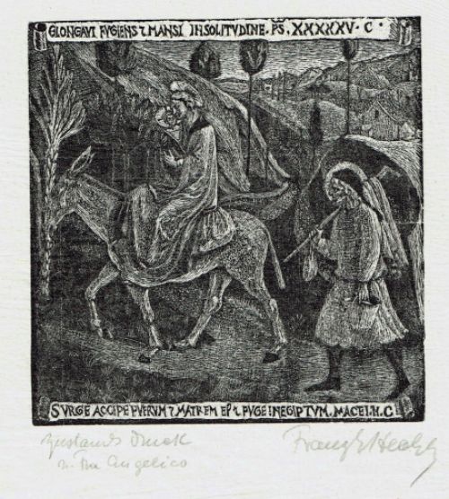 Woodcut from Franz Emanuel Hecht