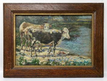 Schilderij van Franz Courtens uit 1892