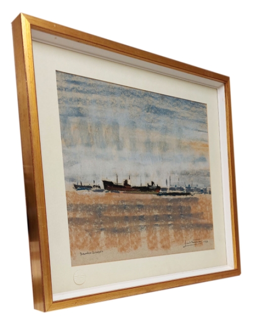 Pastel, gezonken schepen 1976