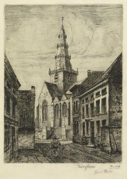 François Pycke, Gentse kunstenaar met een ets