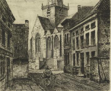 François Pycke, Gentse etser met een grote ets