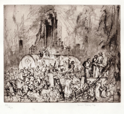 Ets van Frank Brangwyn  kopen