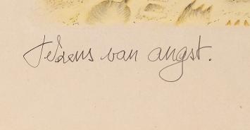 Tekens van Angst