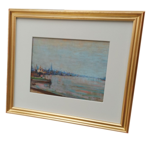 Pastel, Blauw panorama