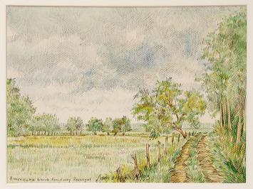 Tekening uit 1993 van Frans Croes kopen