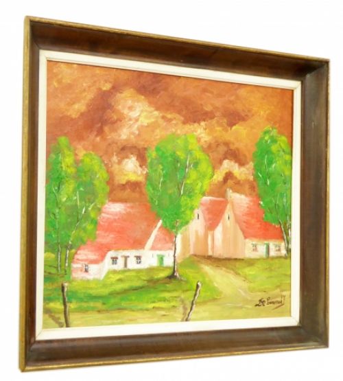 Vrolijke boerderij