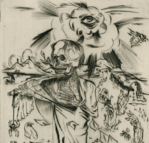 Ets uit 1946 van de kunstenaar Frans Dille kopen