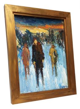 Impressionistisch schilderij uit 1996 kopen
