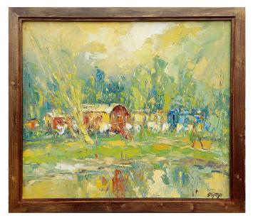 Olieverfschilderij van de kunstschilder F. Geerinckx kopen