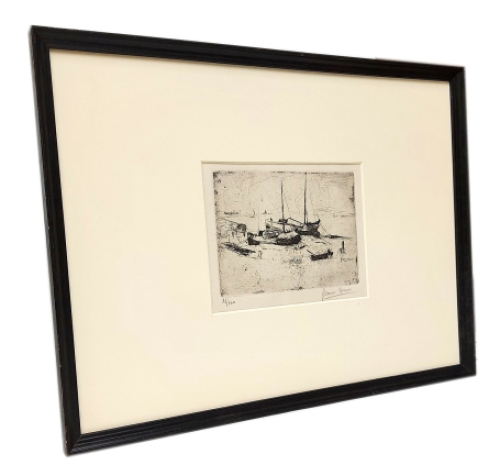 Bootjes op het strand 21/100