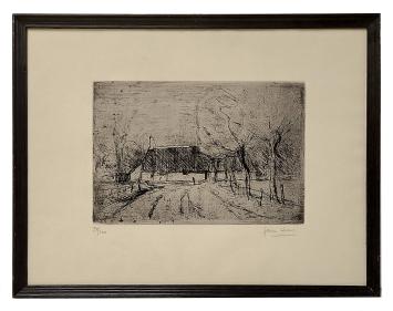 Ets van Frans Hens kopen, gesigneerd