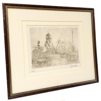 Het kerkje aan de oude vaargeul 10/60