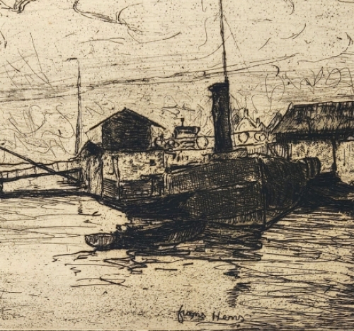 Ets Frans Hens, twee stoomboten