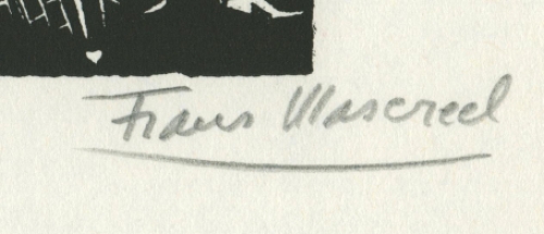 Houtsnede 24/83 :  L'Idée