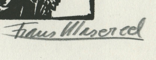 Houtsnede of woodcut van Frans Masereel kopen