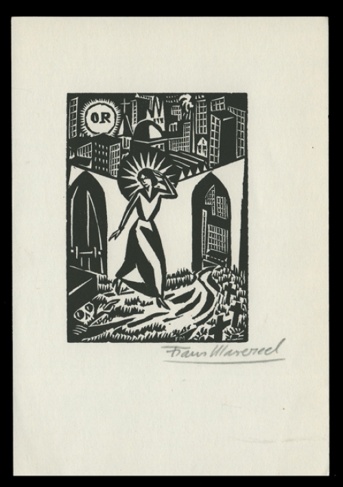 Een houtsnede van Belgische kunstenaar Frans Masereel kopen