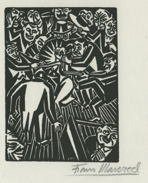 Kunstwerk van frans Masereel kopen