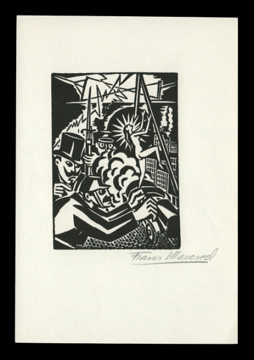 Houtsnedes van Frans Masereel kopen