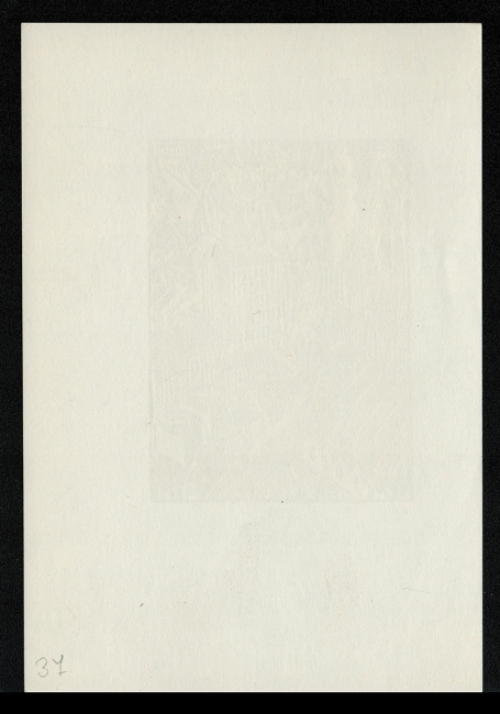 Een gesigneerde houtsnede van F. Masereel