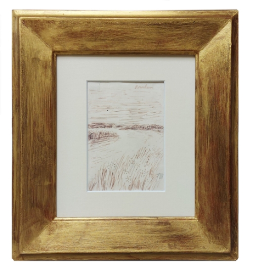 Tekening van Belgische kunstenaar F. Masereel