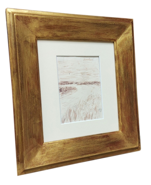 Tekening, Landschapje Breskens