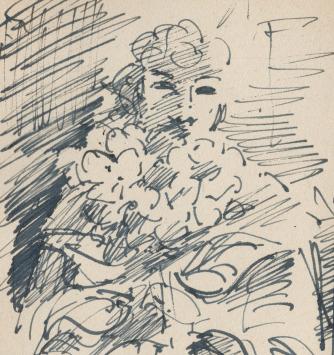 Studieschets van F. Masereel