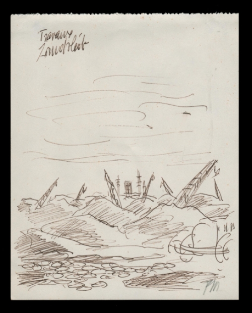 Landschapsgezicht van Masereel