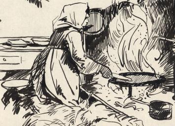 Studieschetsen van Frans Masereel kopen
