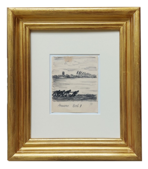 Tekening van Belgische kunstenaar F. Masereel kopen