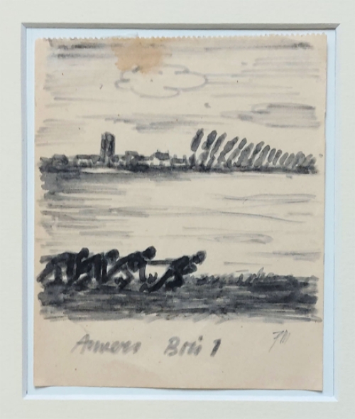 Schets of tekening van Masereel kopen