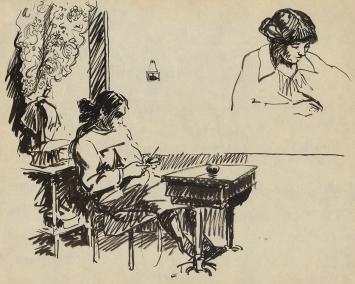Schetsen van Frans Masereel