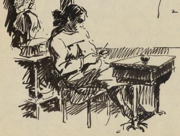 Studieschetsen van Frans Masereel kopen