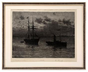 Gravure van Frans Proost