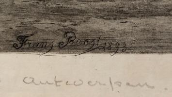 Antwerpse kunstenaar Frans Proost