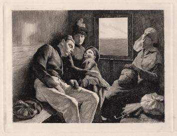 Frans Proost  met gravure uit 1888