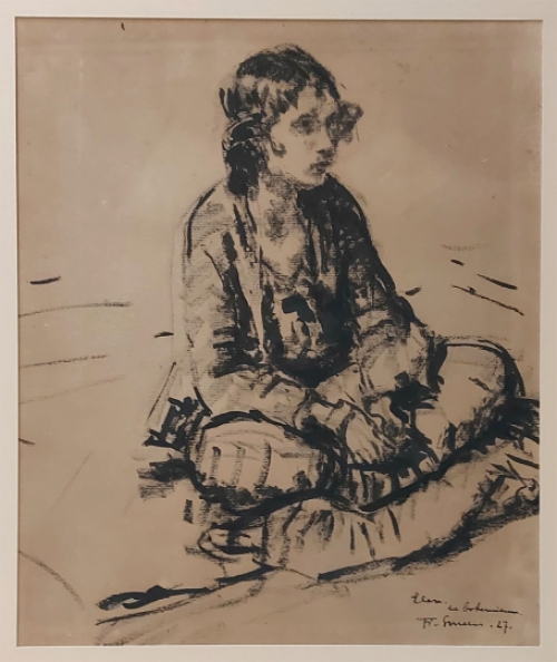 De Belgische kunstenaar Frans Smeers