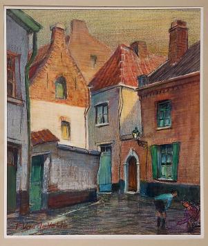 Grafisch kunstwerk van Frans Van De Velde