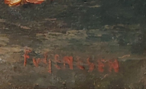 Schilderij van F. Van Genesen