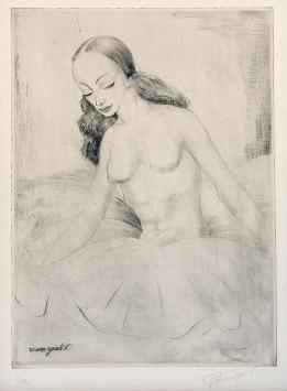 Ets van de kunstenaar Frans Van Giel