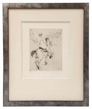Ets uit 1957 van de etser Frans Van Giel kopen