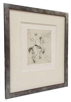 Boodschapper met paard en vlag 1957 17/50
