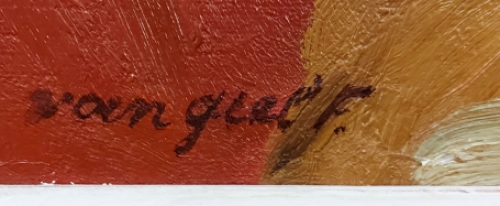 Moeder met slapend kindje