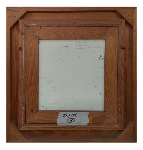 Moeder met slapend kindje